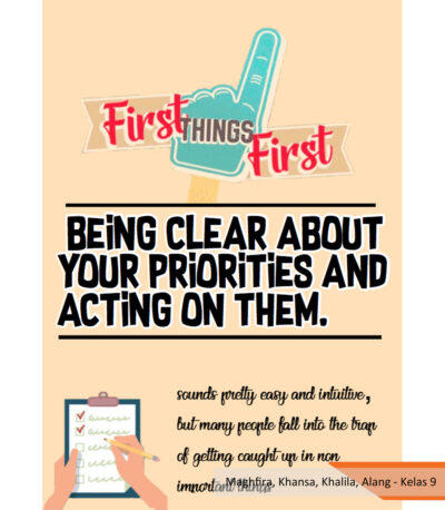 Hasil Karya Siswa Sekolah Avicenna