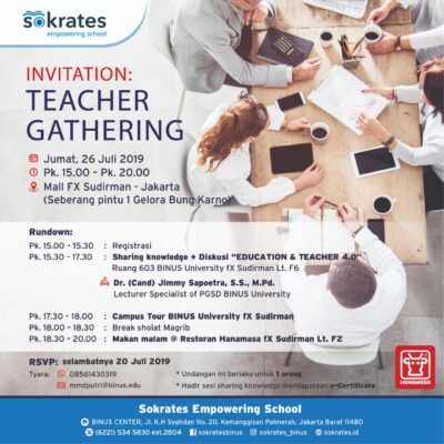 Teacher Gathering 