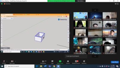Webinar Proyek Siswa - Kreatif Dalam Pembuatan Obyek 3D