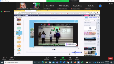 Pelatihan Pembuatan Video Animasi Dengan Powtoon Di Sekolah Tinggi Ilmu Kesehatan (STIK) Sint Carolus