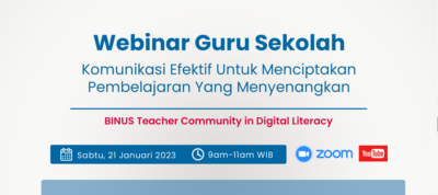 Webinar Komunikasi Efektif Untuk Menciptakan Pembelajaran Yang Menyenangkan