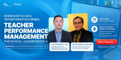 WORKSHOP: TEACHER PERFORMANCE MANAGEMENT FOR SCHOOL LEADERS – BATCH 5 (by Sokrates)